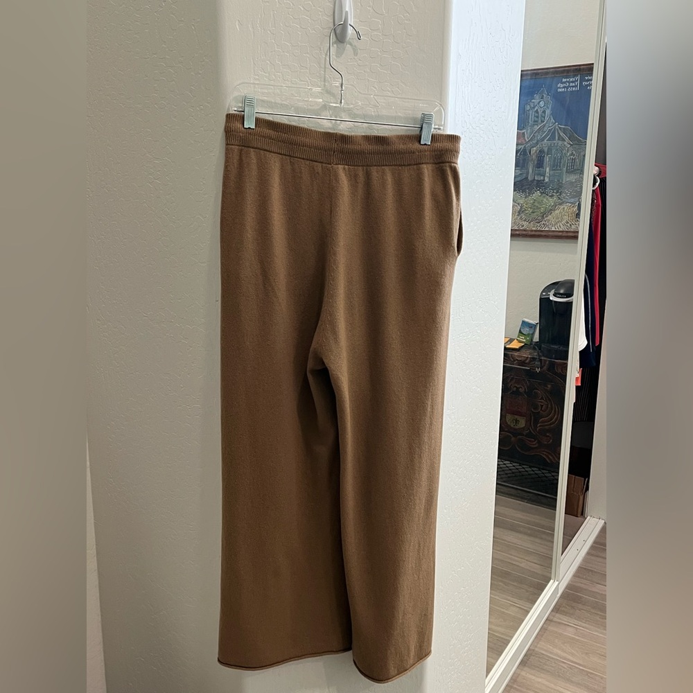 Nili Lotan cashmere pants with drawstring and side pockets